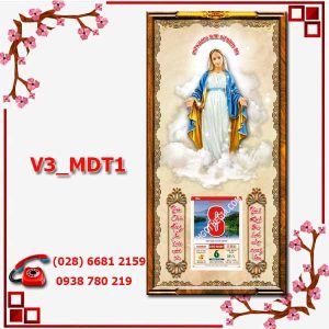 LỊCH GỖ TẾT MẸ MARIA BAN PHƯỚC