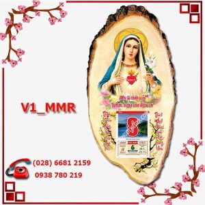 LỊCH GỖ CÔNG GIÁO MẸ MARIA TRÁI TIM